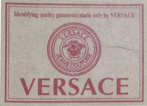 Versace jean label